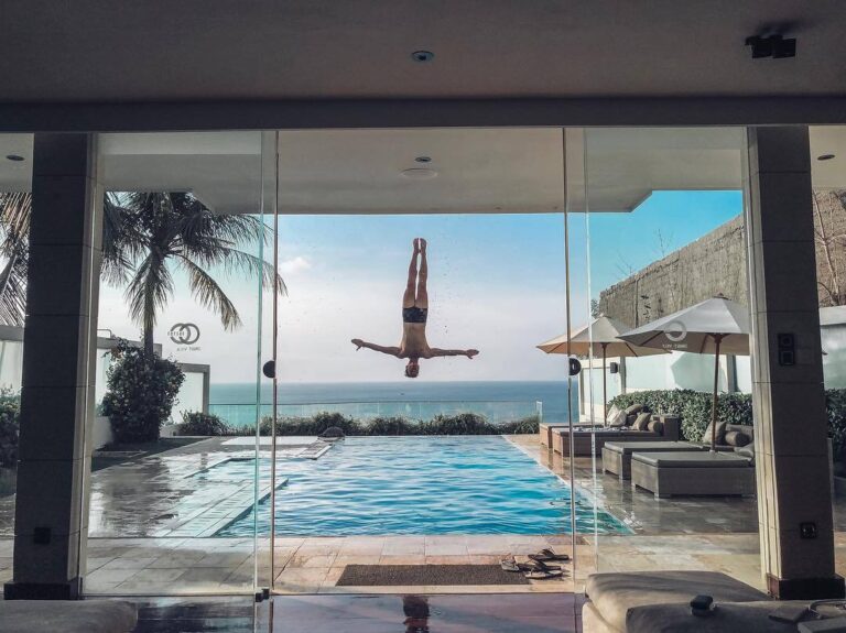 Poolside Dive