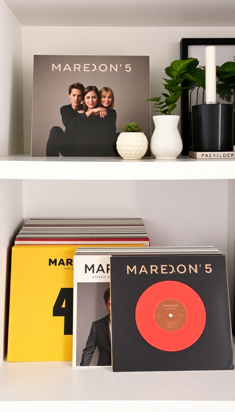 Record Shelf Display