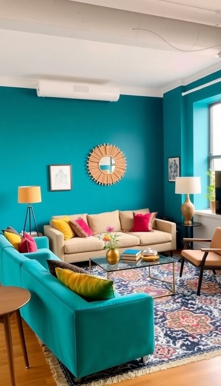 Colorful Living Room