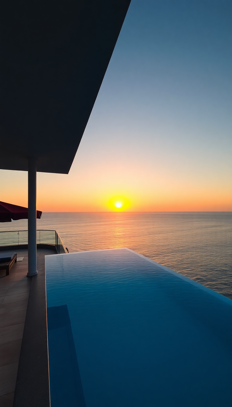 Infinity Pool Sunrise
