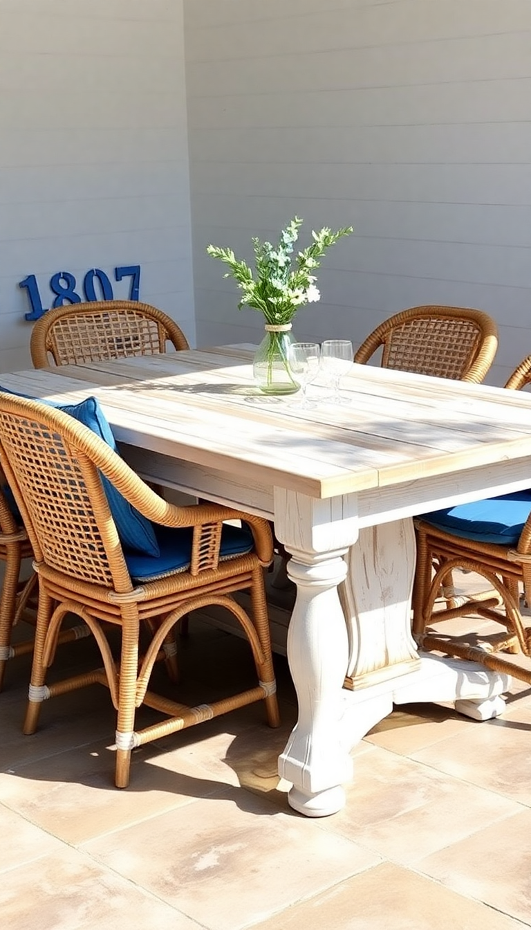 Outdoor Dining Setup