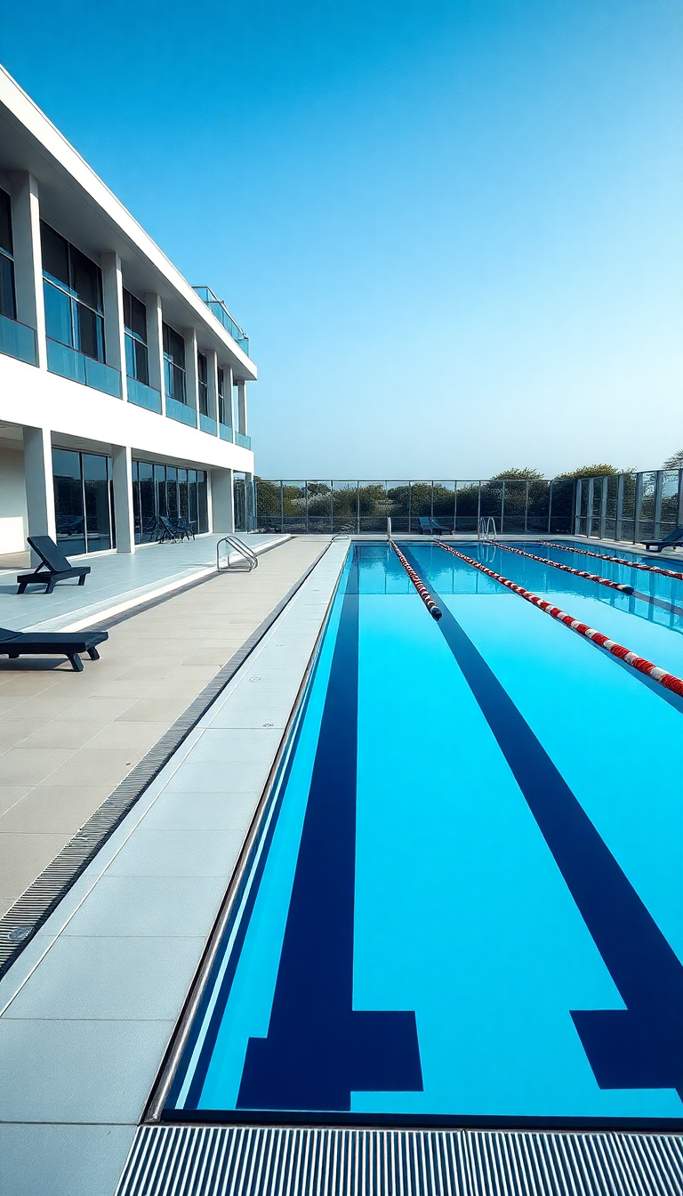 Poolside Morning