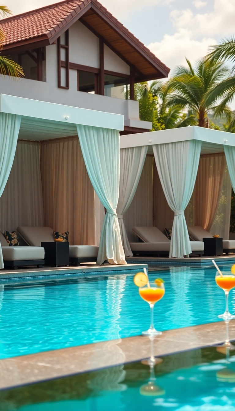 Poolside Relaxation