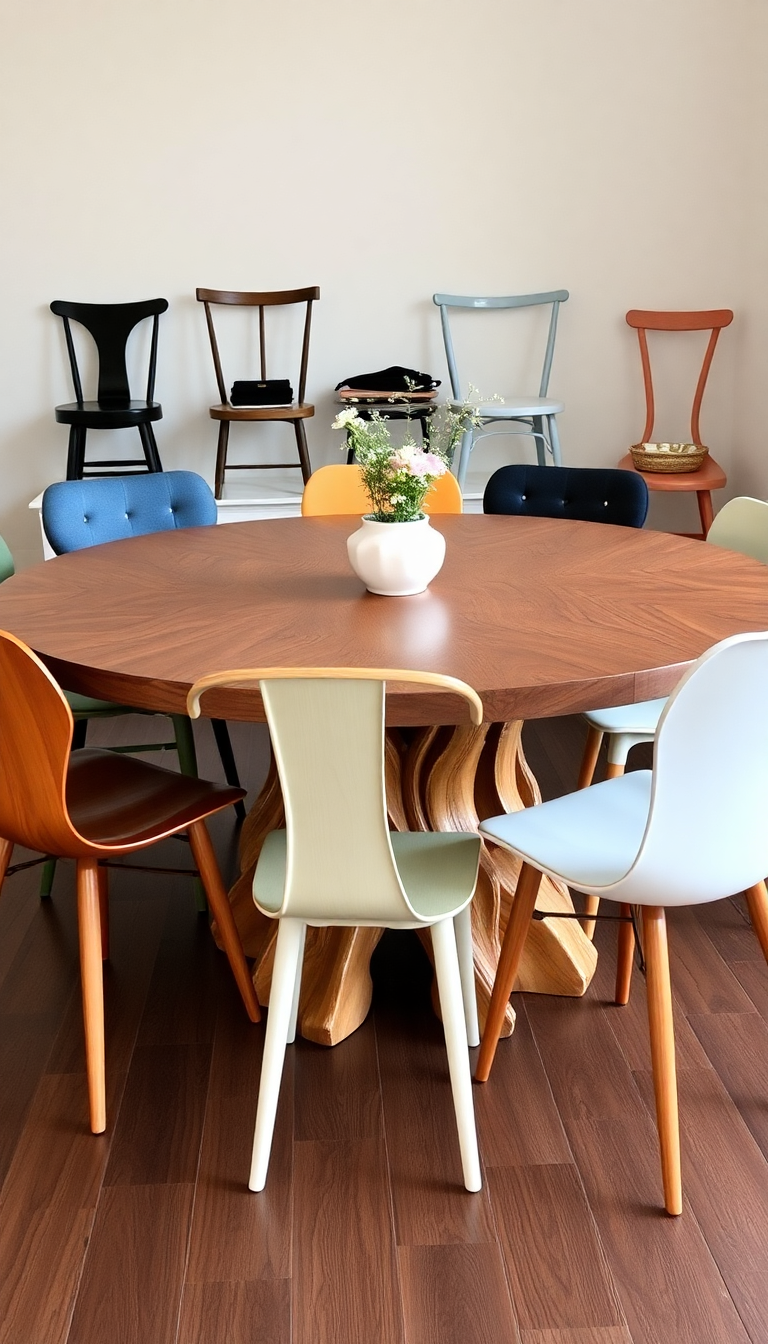 Round Table with Chairs